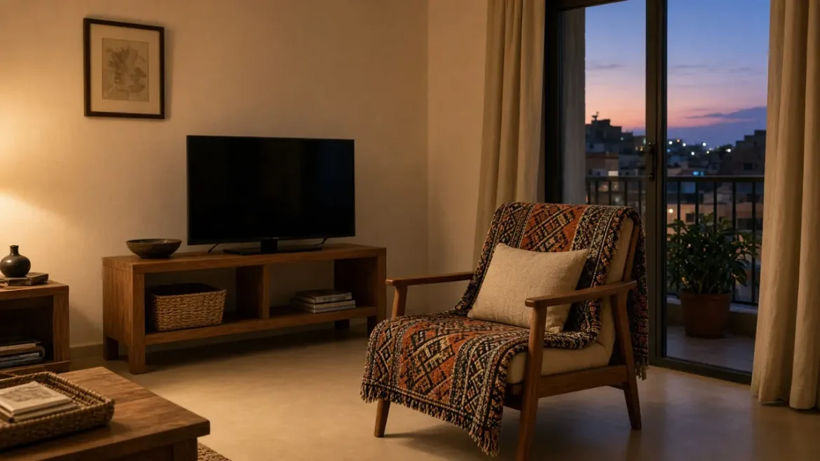 Séjour à Dakar, télévision et lumière de fin de journée